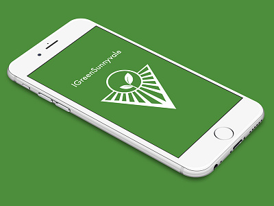 IGreenSunnyvale Sustainability App Logo app green ios iphone iphone 6 ipod logo sunnyvale sustainability