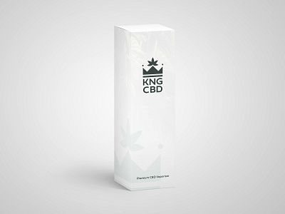 KNG CBD Packaging Concept brand identity cbd cbd oil crown minimalist minimalist logo package design packaging simple vape vaporizer