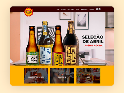 Clube To Beer E-commerce - 2016 art direction design e commerce grids photoshop responsive design ui design uxdesign wordpres