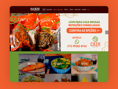 Caza Restaurant E-Commerce - 2016
