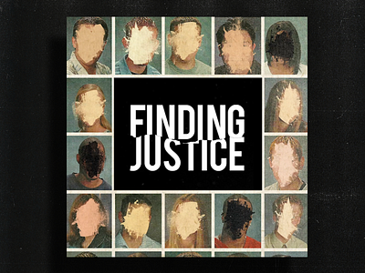 Finding Justice Key Art branding cover art design equality graphic design illustration justice key art logo logodesign type design web