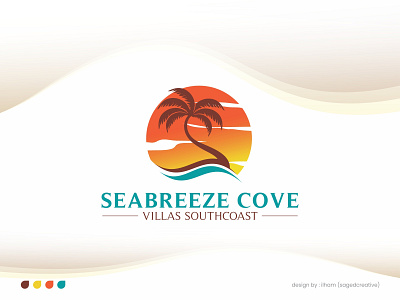 Seabreeze Cove Villas South Coast logo design