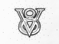 V8 emblem