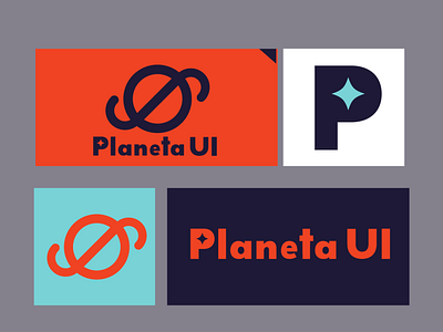 Logo Branding | Planeta UI branding design logo ui