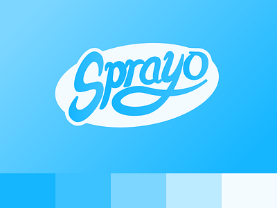Sprayo - Fantasy Company Logo branding company brand logo company logo daily design design flat icon logo typography vector