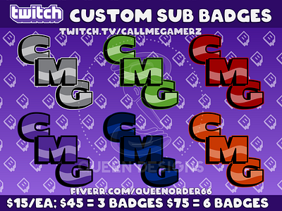 Custom Twitch Sub Badge sub badges subbadges twitch twitch art twitch artist twitch sub badges twitch.tv youtube youtube badges youtube sub badges