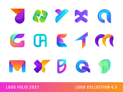 Logo Collection 2021 | Logo Folio 2021 | Modern Logo 2021 calendar 2021 trend 2d 3d art abstract logo agency logo brand identity branding and identity colorful logo gradient logo graphic design happ new year 2021 logo logo collection 2021 logo design logo designer logo folio 2021 logo trends 2021 modern logo monogram logo