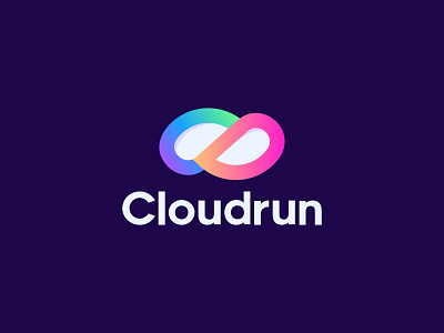 Cloudrun Logo Design app logo brand identity branding agency branding and identity cloud cloud app logo cloud logo colorful logo gradient logo graphic design logo logo and branding logo design logo designer logo folio 2021 logo trend 2021 logos modern logo monogram logo tech logo