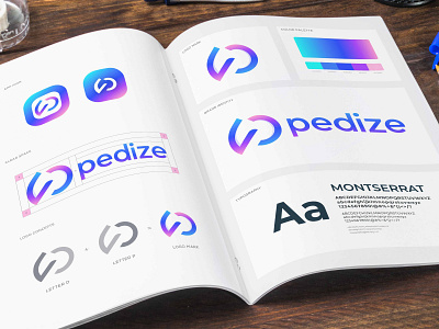 Pedize Brand Book Design