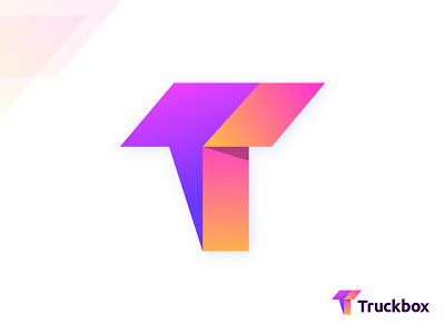 Truckbox modern logo and branding design