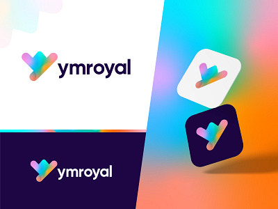 Ymroyal modern logo design. Letter y with king logo abstract logo brand identity branding branding agency branding and identity colorful logo gradient logo graphic design letter y logo logo logo and branding logo design logo trends luxury logo minimalist logo modern logo monogram logo royal logo symbol logo y logo