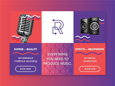 Rezenens – Branding | Art Direction | Web Design branding gradient graphic design identity layout logo modern web design