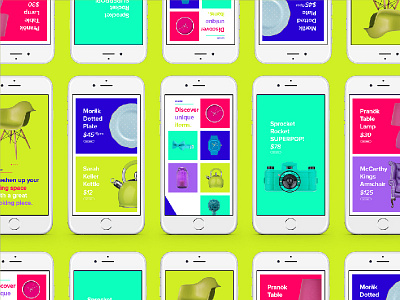 Great Find app branding colors identity layout mobile ui ux website