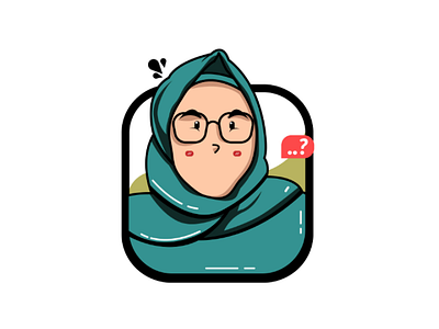 Hijab women avatar