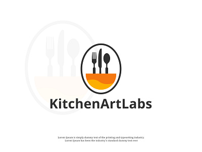 Kitchen Art labs accessories logo design