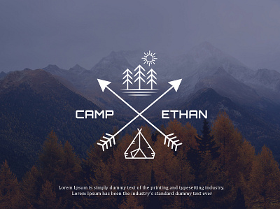 Camping Minimal Adventure logo design adventure logo arrow logo awesome logo camping logo creative logo graphic design hunting logo logo mountain logo nature logo ocean logo palm logo sea logo tent logo tour tourism logo travel logo