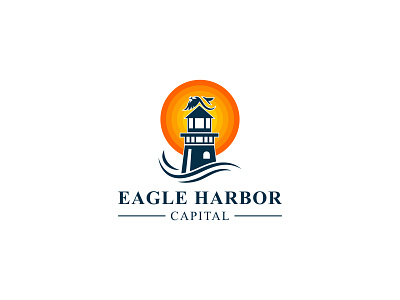 Eagle Harbor Credit logo design