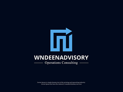 WNDEENADVISORY Consulting Business logo (client work)