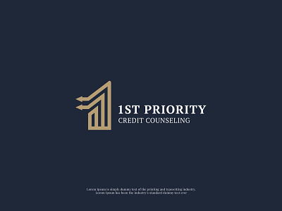 1st Priority Credit Repair business logo design