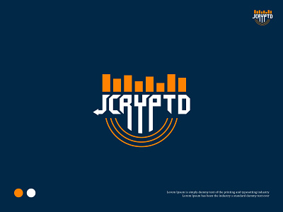 JCRYPTD Music Band Logo Design.
