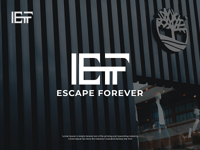 ESCAPE FOREVER FASHION BRAND LOGO DESIGN