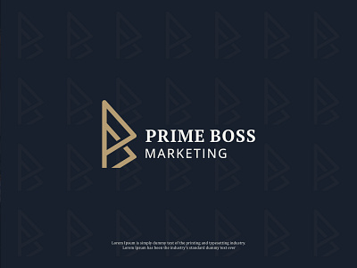 Prime Boss Marketing logo design