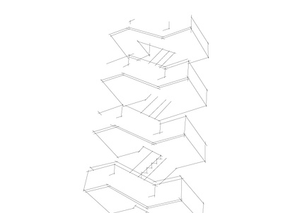 Staircase illustration illustrator logo staircase vector