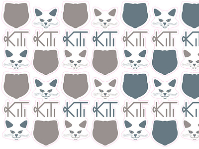 KiTi cats graphic design iiiustrator illustration illustrator kiti kiti logo vector