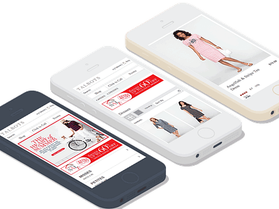 Talbots: Mobile site design UX mobile talbots ux