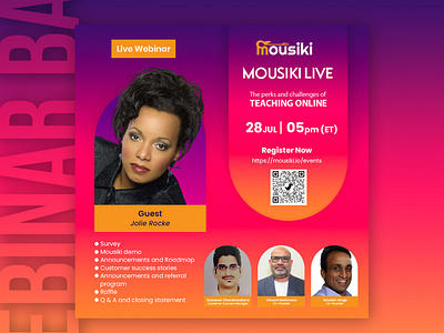 Mousiki Live Webinar