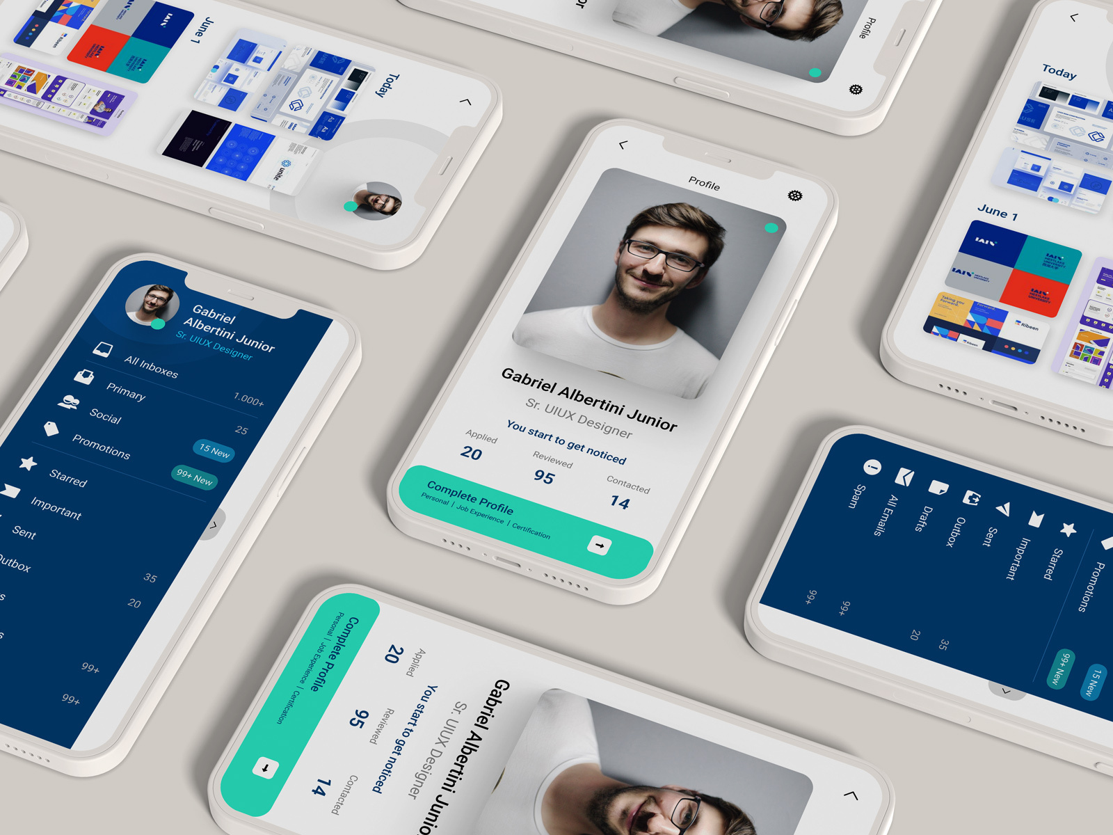 Daily UI Profile by Gilang Firman on Dribbble