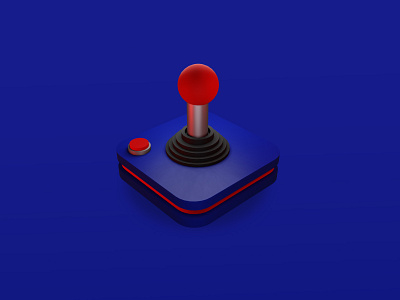 Joystick 3d illustration 3d design icon illustration