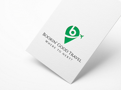 Travel BOOKIN Logo Design clean clean design design logo logo design minimal