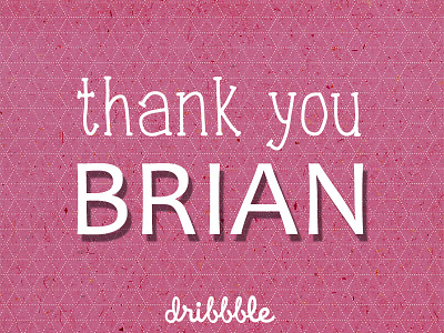 Thank You, Brian Anderson