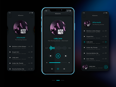 #DailyUI #009 · Music Player