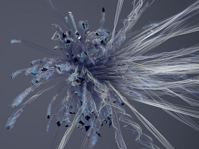 Xplosion 3d abstract c4d digital art