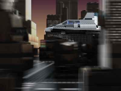 The Chase 3d animation cg lego