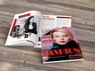 Fashion Magazine branding design fashionmagazine illustration magazine design