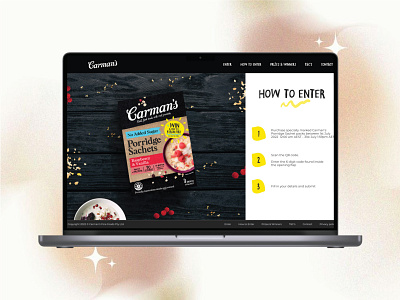 Carman's Promotion Campaign Website branding design ui uidesign website