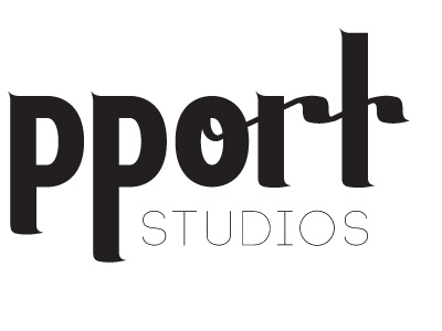 Support Studios - Vector custom lettering ligatures vector