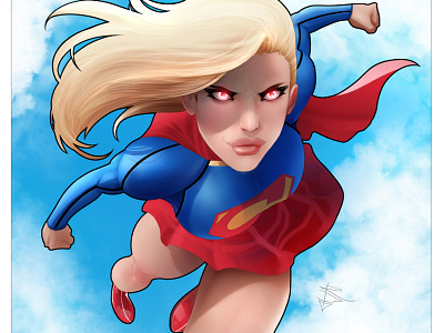 SuperGirl comics dcu supergirl superhero superman