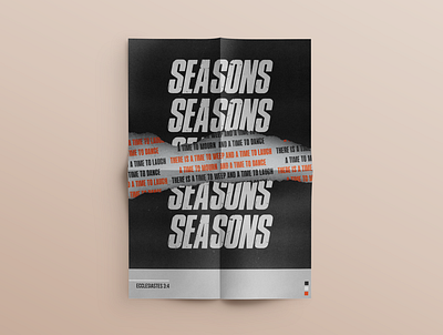 Season of Joy. Season of Pain. creative design design graphic design motivational quotes paper poster poster design print media typography typography design