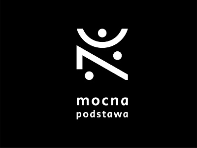 Mocna postawa fizjoterapia branding design identity identity branding identity design logo logodesign minimalist logo modern modern logo vector visual identity