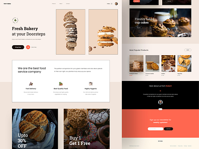 Bakery delivery website