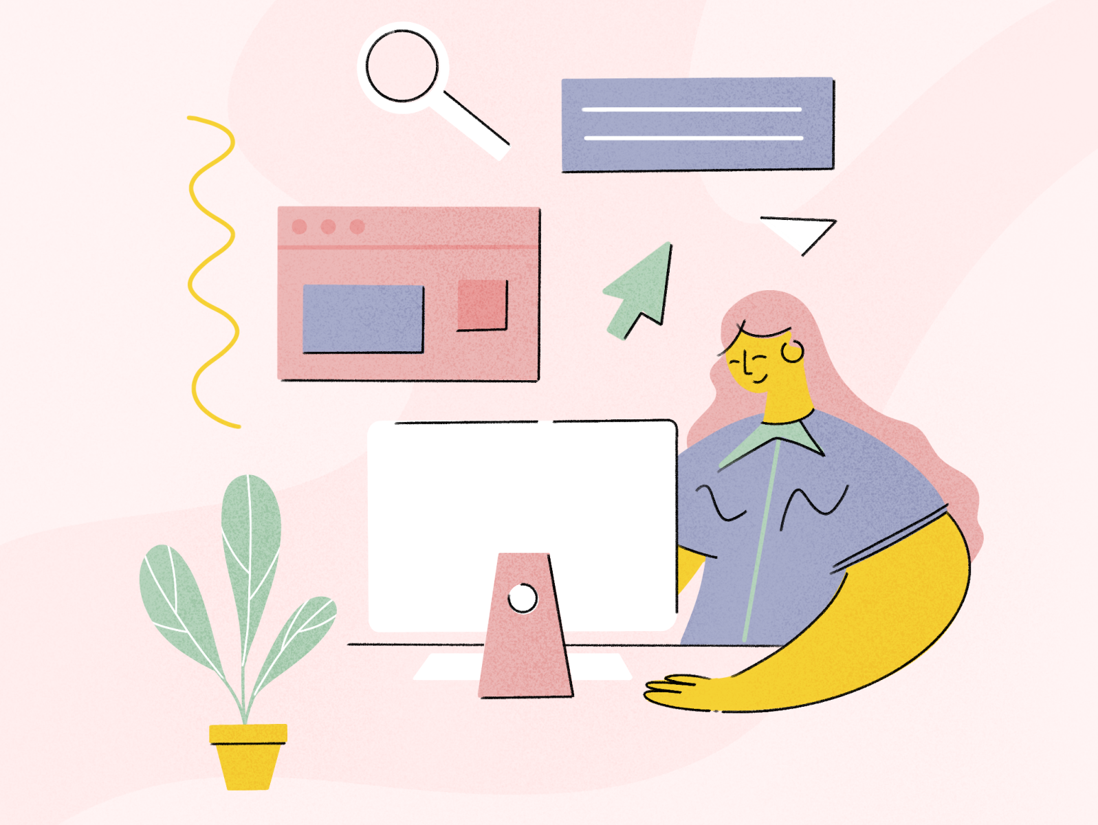 Time to work! by Elia Polegre on Dribbble