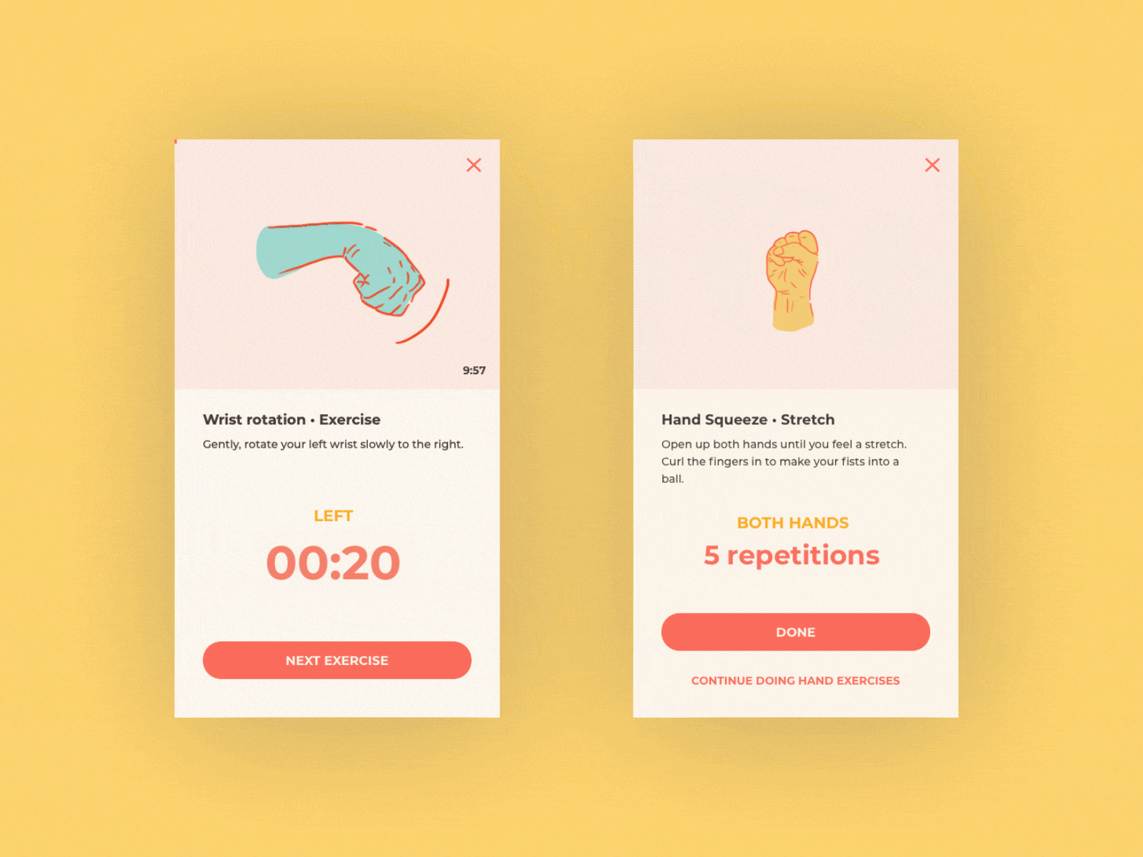Animations for a musician wellness app after effects animation animation design app ios app musician app product product design ui ui animation ui design uiux wellness wellness app