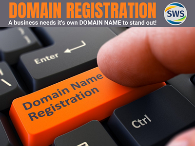 A Business Needs its own Domain Name to stand out! branding domain name domains onlinebusiness webhosting