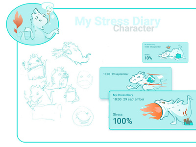 My stress diary _ Character