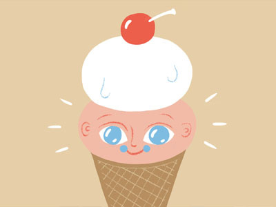 Ice cream baby