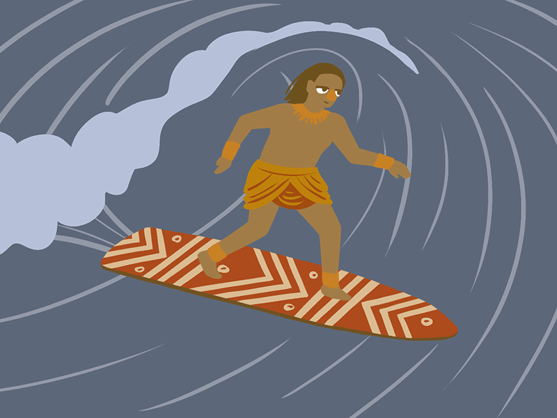 Surfing hawaii history olympics polynesia skirts sports surfing